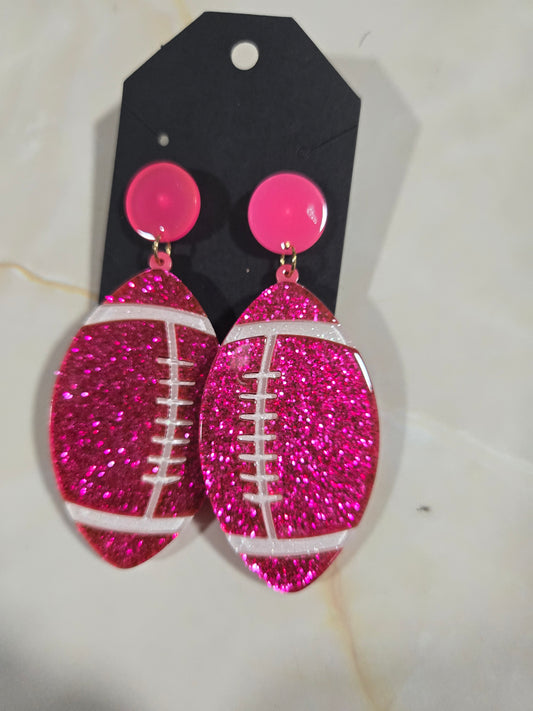 Glitter Gridiron Dangles