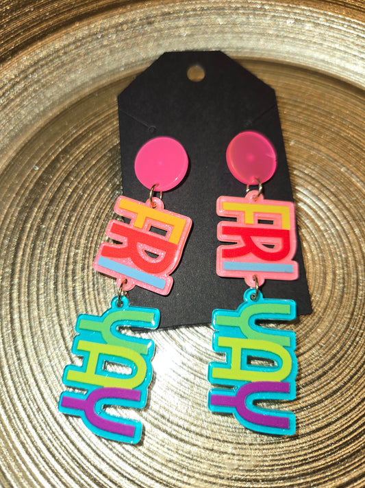 Neon FRI-YAY Vibes