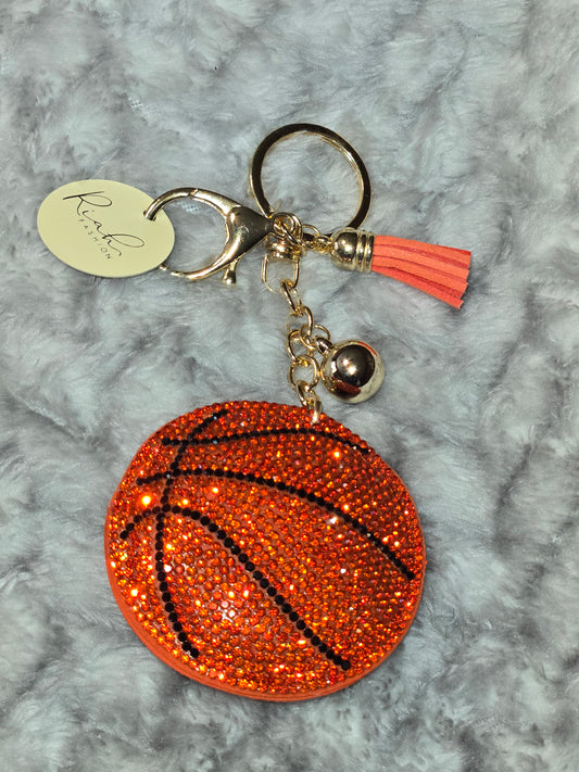 Basketball keychain