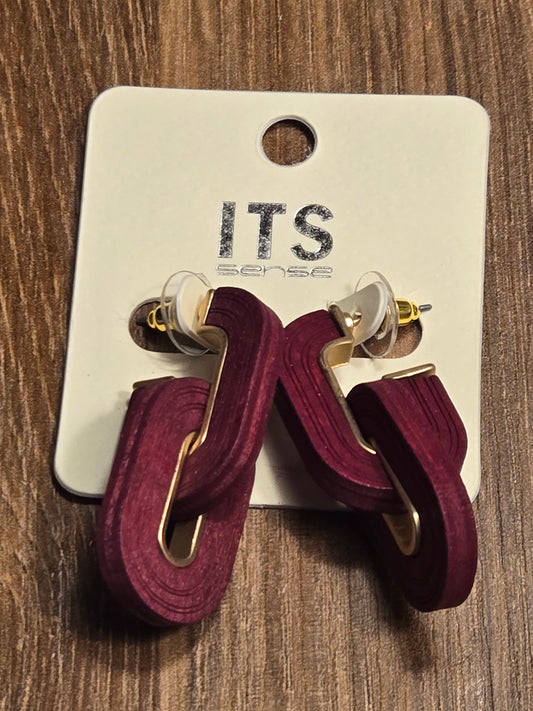 Ravishing Burgundy Loops